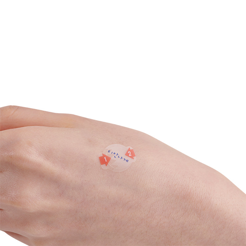 Slim Cover patch blending into skin
