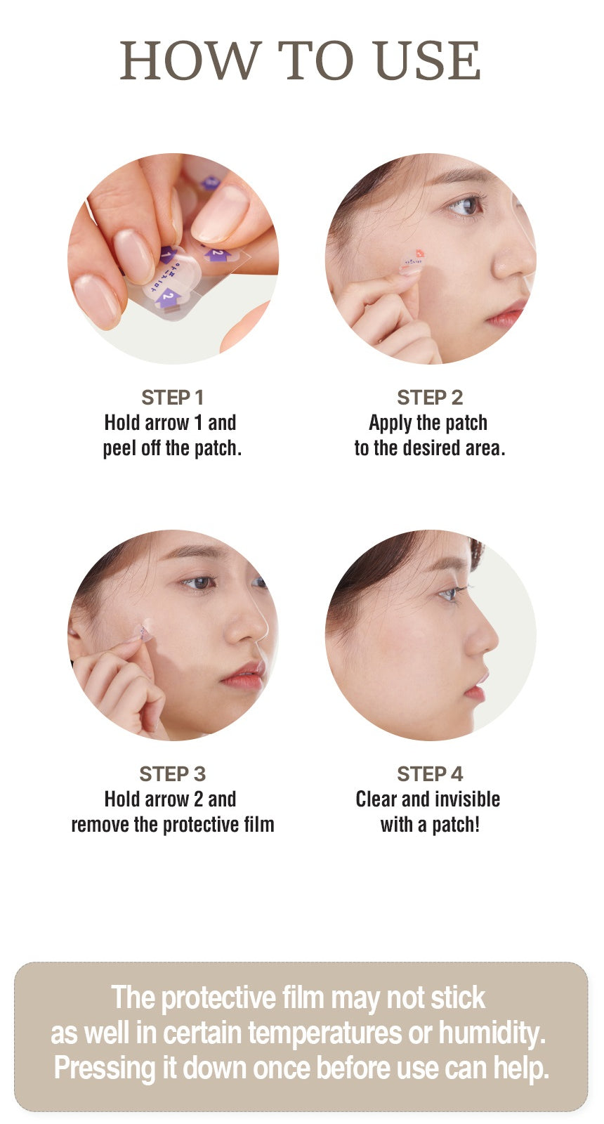 Slim Cover Pimple Patches