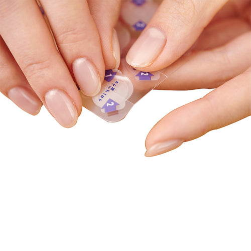 Ultra-thin hydrocolloid pimple patch close-up